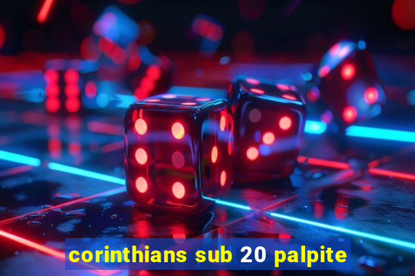 corinthians sub 20 palpite